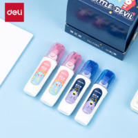得力(deli) 修正用品 12ml修正液学生涂改液 不锈钢笔头修正笔7382(5支装)