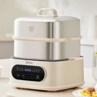美的(Midea)电蒸锅[9.3L三层大容量]MZ-ZGC232366