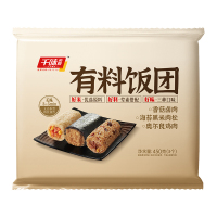 千味央厨有料饭团早餐组合美味健康经典肉松饭团早餐半成品450g