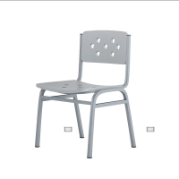 金戈安 办公椅钢制制式学习椅电脑椅