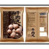 六記雄(LUK KEE HUNG) 正宗潮汕手打牛肉丸(尊享)4*180g