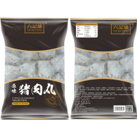 六記雄(LUK KEE HUNG) 潮汕手打原味猪肉丸2*500g