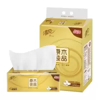 清风金装抽纸 3层 110抽一提四包