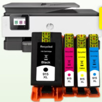 得印 915XL墨盒 超大容量四色套装 适用惠普hp