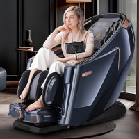 迪斯 豪华按摩椅(4D机芯)深邃蓝/微晶白 颜色随机一台 DE-A80L Plus
