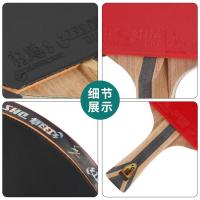红双喜(DHS) 七星横拍乒乓球拍H7002横拍单拍