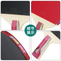 红双喜(DHS)六星直拍乒乓球拍H6006直拍单拍