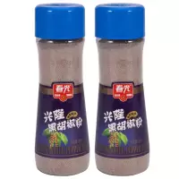 春光 兴隆黑胡椒粉115g瓶装 黑胡椒纯胡椒粒研磨调味品