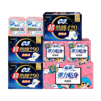 苏菲(SOFY)日夜用卫生巾 86片组合装
