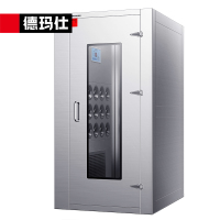 德玛仕(DEMASHI)不锈钢风淋室双人单吹风淋通道食品厂工厂用风淋房风淋房红外感应DMS-FLS-D1400A2