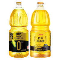 金龙鱼食用油组合A 金龙鱼精萃稻米油1.5L+金龙鱼阳光零反式脂肪甾醇玉米油1.5L