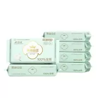 全棉时代(Purcotton)医护级奈丝公主卫生巾净吸全棉表层长夜用卫生巾420mm[夜用]6包:420mm18片