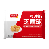 千味央厨芝麻球豆沙馅麻圆糯米油速冻半成品麻团早餐小吃260g
