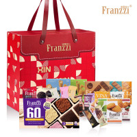 法丽兹 多口味曲奇巧克力零食大礼包 醇享曲奇礼盒1786g