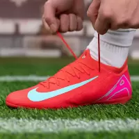 耐克(NIKE)足球鞋男鞋春季新款运动鞋场上实战比赛训练人草AG短钉鞋子