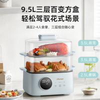 小熊(Bear)电蒸锅 电蒸锅炖蒸煮一体自动断电防干烧保护 蒸锅电蒸锅 蒸煮一体电锅 DZG-B23X2