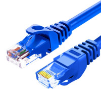 广惠通纯铜超六类网线灰色1.5米工程cat6a类无氧铜千兆网线家装电脑网线