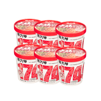 谈小爱(TANXIAOAI) 大师牛肉面原汤101g*6桶