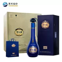 洋河梦之蓝M6+ 蓝色经典 绵柔白酒 40.8度 550mL 4盒 整箱装(单位:箱)