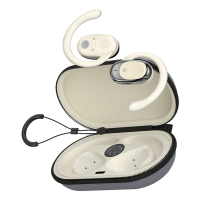 纽曼(Newmine)JM05至尊[开放不入耳]挂耳式蓝牙耳机骨传导概念舒适运动跑步耳夹式耳机 至尊版米色