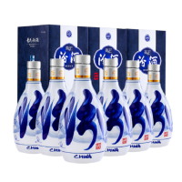 汾酒 青花20 清香型白酒 53度 500mL 6瓶 整箱装(单位:箱)