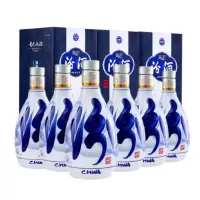 汾酒 青花20 清香型白酒 53度 500mL 6瓶 整箱装(单位:箱)