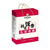 邻家饭香 杂粮米类礼盒 1.58kg/盒 832系列内配[黄小米400g、黑米400g、燕麦米380g、红米400g]