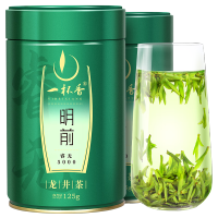 一杯香 250g 明前5000茶叶绿茶明前头采龙井茶新茶春茶 125g*2