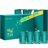 一杯香 250g 茶叶绿茶明前头芽龙井茶新茶春茶礼盒装龙井茶4星礼盒 62.5g*4 (单位:盒)