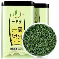 一杯香 500g 茶叶绿茶明前高山云雾新茶春茶散装礼盒 250g*2 (单位:盒)