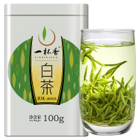 一杯香 100g 茶叶绿茶800A正宗安吉明前白茶2024新茶春茶散装白茶 100g*1