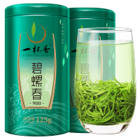 一杯香 碧螺春900 茶叶绿茶 125g*2