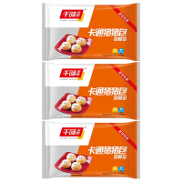 千味央厨卡通奶黄猪猪包儿童半成品奶黄猪猪包360g*3袋