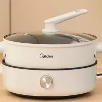 美的(Midea)电火锅6L [大容量|1800w速沸]HGE28T71