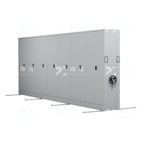 臻远ZY-MJJA-35电动密集架移动档案柜钢制轨道密集柜 通门 一列7组