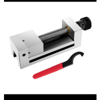 许工(XUGONG) 4寸锻钢款高精密平口钳磨床直角批士快动台虎钳带扳手 AD1455 单位 台