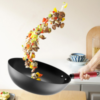 爱仕达精铁无涂层爆炒锅CF32B6TG 锅具家居系列