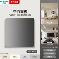 鸿雁 86型空白面板