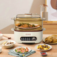 谷格(GUGE)电蒸锅小型多功能电煮锅迷你电蒸锅家用蒸煮锅蒸汽锅 G955