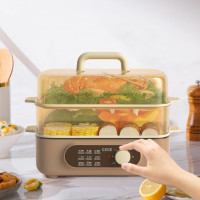 谷格(GUGE)电蒸锅12L双层大容量电蒸锅电蒸箱 GC926