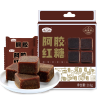 燕之坊 阿胶红糖216g 袋装大姨妈红糖便携水月子产妇红糖独立包装 阿胶红糖216g