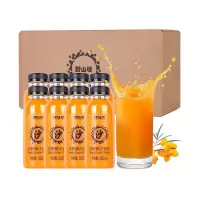 吕梁野山坡 沙棘汁 原浆鲜榨果汁 山西特产350ML*8瓶 整箱装