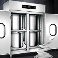 喜莱盛 高温消毒柜双门触控方管架加不锈钢板汤桶款 XDR1500-A3