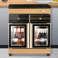 喜莱盛 茶水消毒柜调料柜双门带抽屉12调料盅带消毒 GTP1200DL