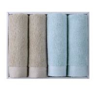 金号 轻语毛巾4条装ZL2107-4