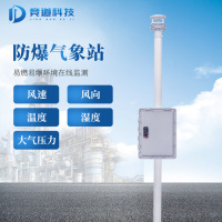 竞道光电 防爆气象站FB01 一体化工业煤矿油库用小型环境监测系统 无屏版