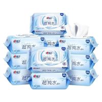 恒安XCC080 心相印超纯水 80片装湿巾
