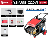 扬子(YANGZI)清洗机4.5kw 180公斤压力220V进口AR泵 YZ-AR18(220v)