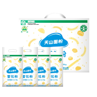 天山新疆精制雪花小麦粉礼盒(1kg*4)
