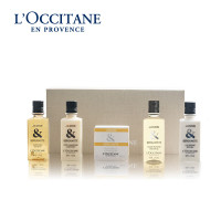 欧舒丹 格拉斯香氛五格礼盒(茉莉香氛洗发水护发霜沐浴乳润肤露各50ML+茉莉香皂50G)格拉斯